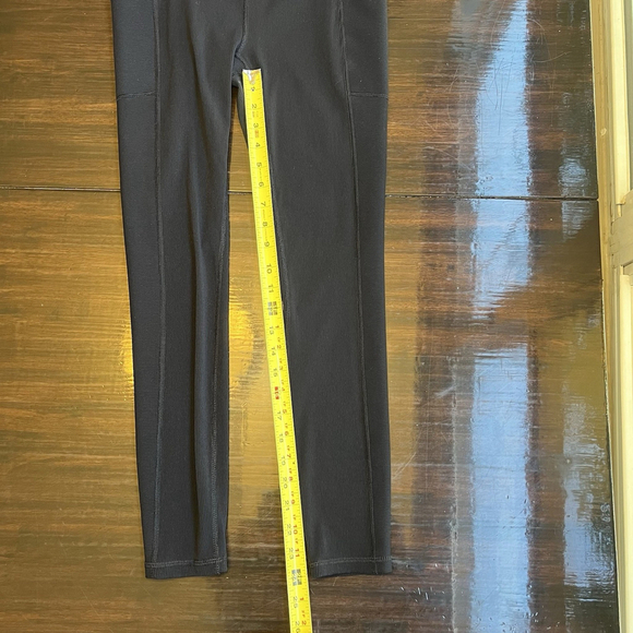 RBX Juniors Black Active Leggings Girls Size Medium Yoga Workout Pockets - Picture 7 of 11